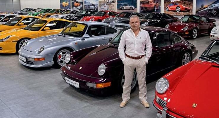 В Украине обнаружили одну из самых больших коллекций Porsche