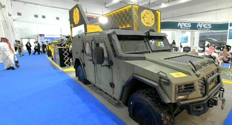 Українські бронемашини вперше продемонстровані в Саудівській Аравії