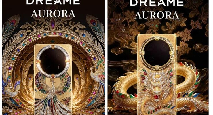 Dreame готує золоті смартфони з діамантами