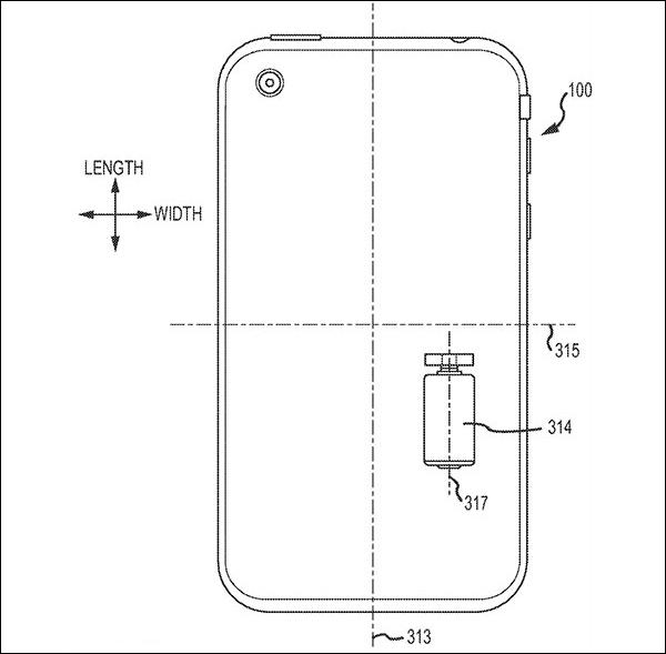 Иллюстрация из патентной заявки Apple.