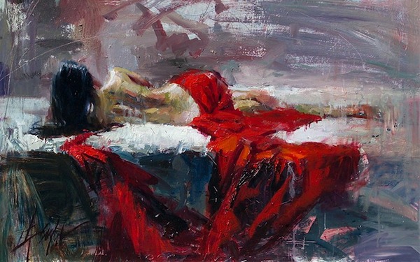 Огненные красавицы на картинах Henry Asencio<br>(6 фото)