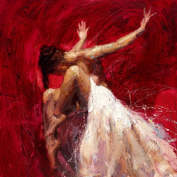 Огненные красавицы на картинах Henry Asencio<br>(6 фото)