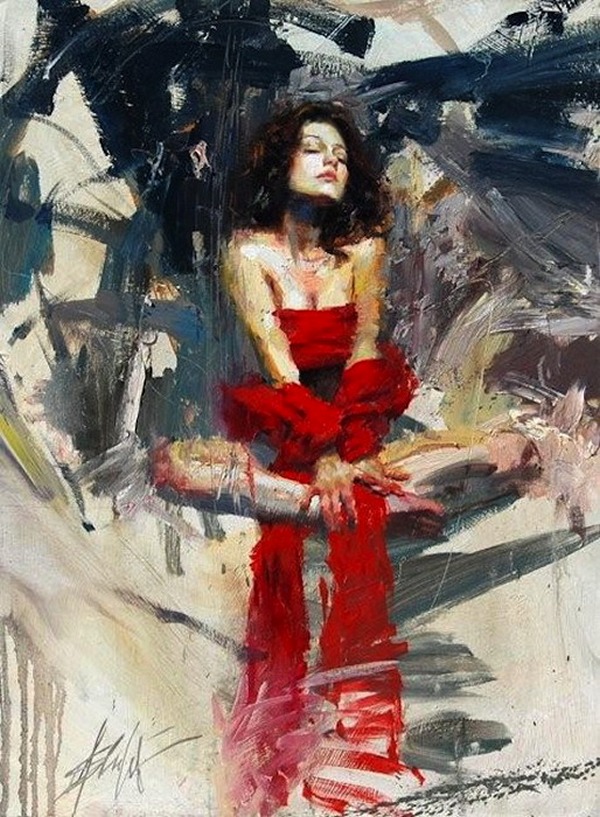 Огненные красавицы на картинах Henry Asencio<br>(6 фото)