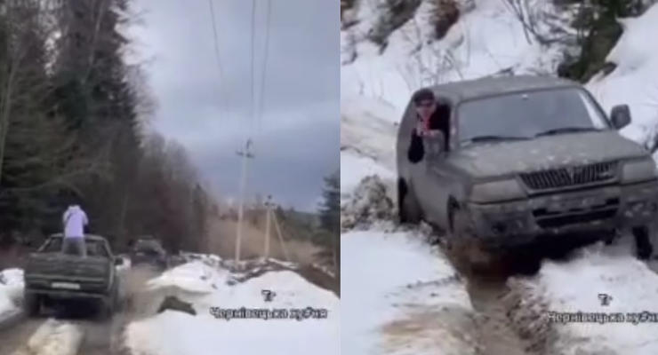 Чернівецькі чиновники потрапили у скандал через покатушки на машинах ЗСУ