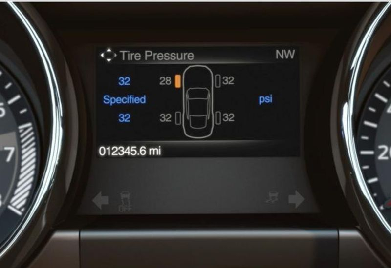 Датчики тиску в шинах: Ford Motor