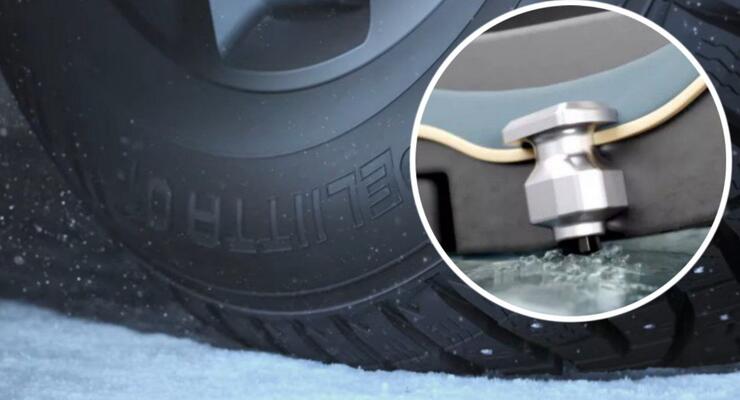 Представлено шину, яка сама адаптується до складних зимових умов