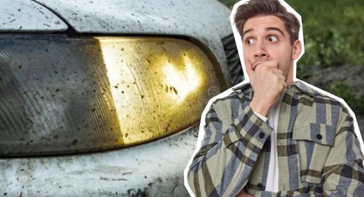 Водіям нагадали про штрафи за їзду з брудними фарами