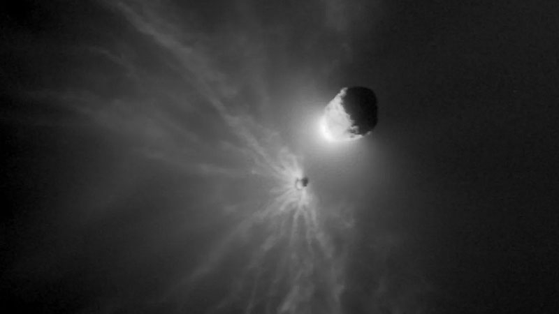 Астероїд та космічний апарат: NASA