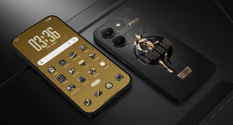 Xiaomi додала Marvel-стилю: представлено Poco X8 Pro Iron Man Edition