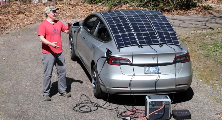Чи можна заряджати Tesla від сонця: правда та міфи