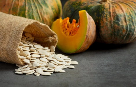 Продукти, які налагодять роботу нервової системи гарбузове насіння