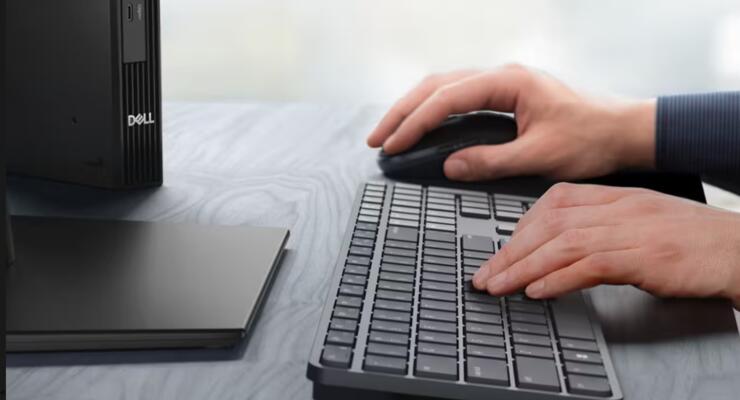 Dell представила клавіатуру та мишу без батарейок: заряджаються за лічені секунди