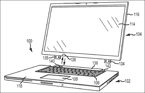 Иллюстрация из патентной заявки Apple.
