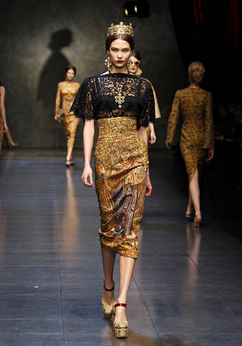 Dolce & Gabbana. Зима 2014 (20 фото)