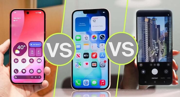 Порівняння доступних хітів: що краще &mdash; iPhone 17e, Pixel 10a чи Galaxy A56