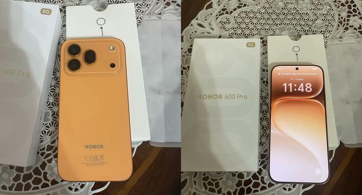Honor 600 Pro показали наживо: дизайн у стилі iPhone та акумулятор на 9000 мА·год