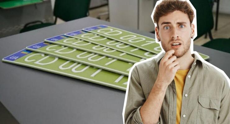 В Україні вводять оливкові номерні знаки: кому їх видаватимуть