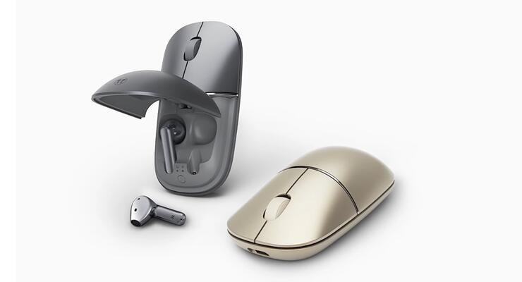 Незвичайний гібрид: MouseBuds Pro поєднує мишу та бездротові навушники