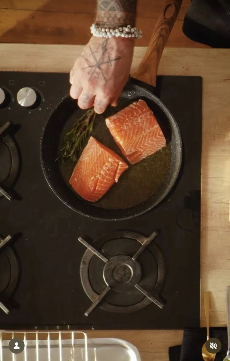 Стейки лосося