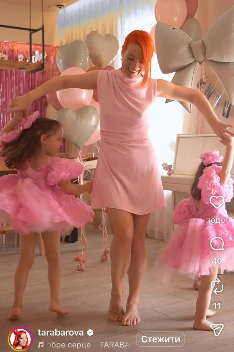 Світлана Тарабарова показала, як святкувала 3-річчя доньки