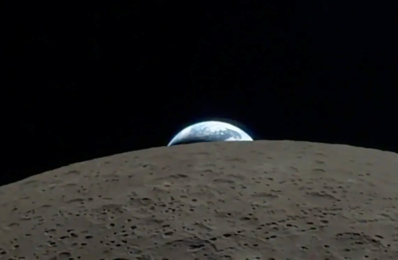 Захід Землі: NASA