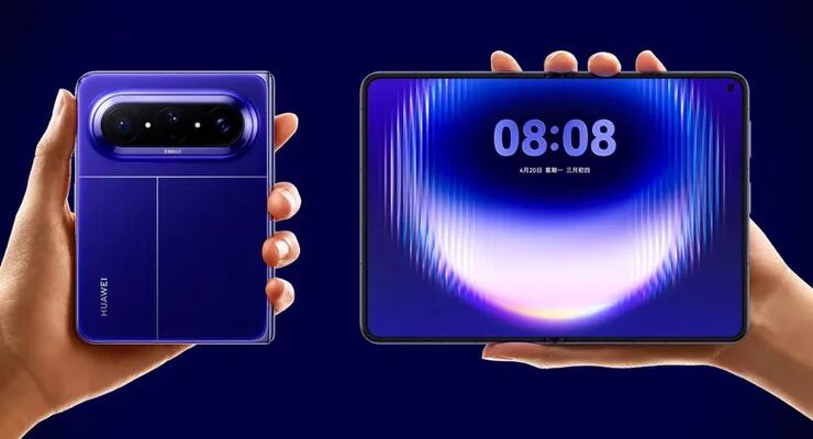 З'явився новий Huawei Pura X Max: складаний гігант із тонким корпусом і двома екранами