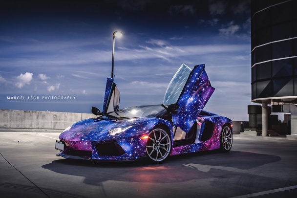 Lamborghini Aventador Roadster Galaxy