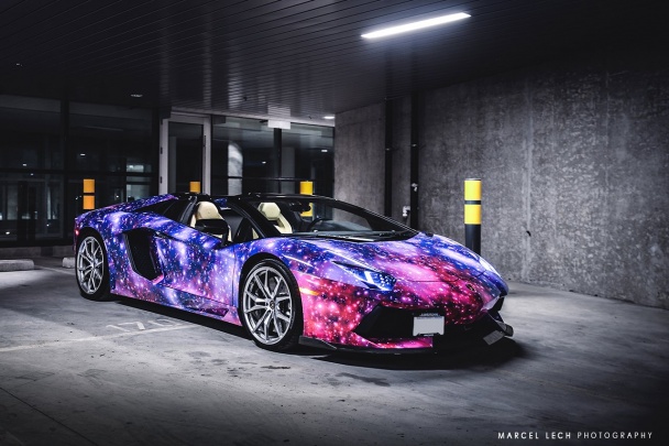 Lamborghini Aventador Roadster Galaxy