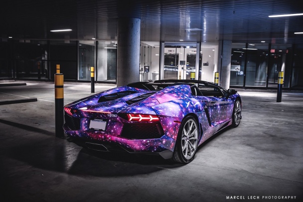 Lamborghini Aventador Roadster Galaxy