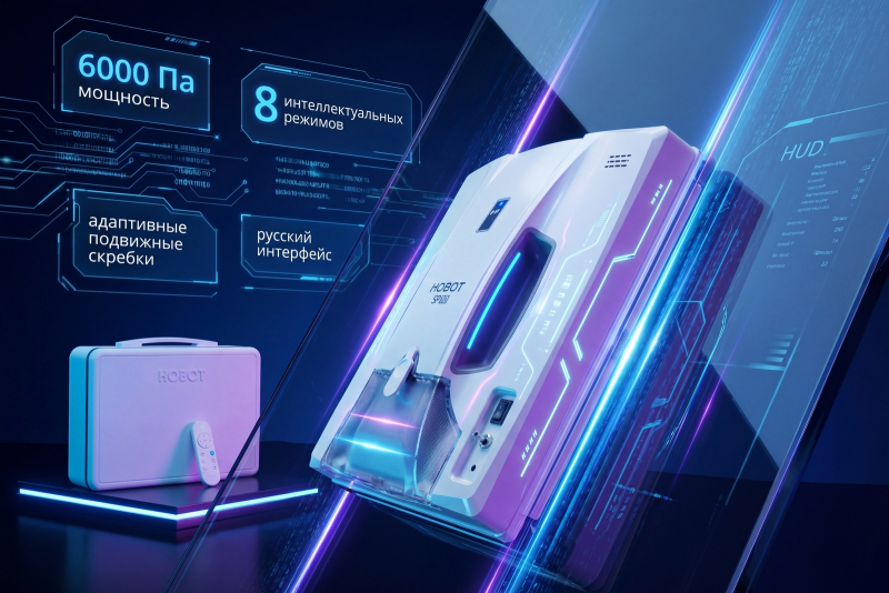 Робот-мийник: Hobot