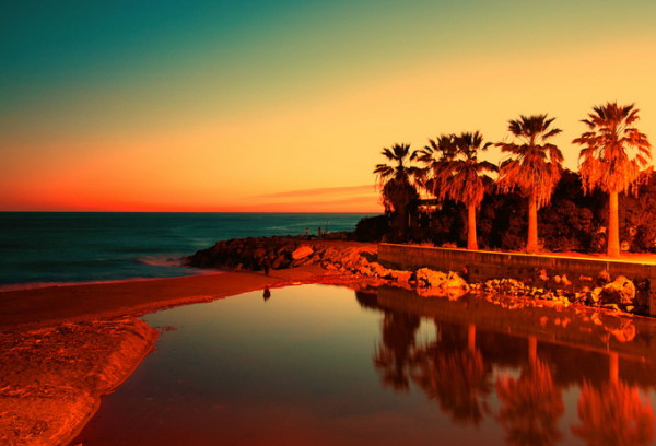 Лето, море, закат   пейзажи от Stefano Crea (11 фото)