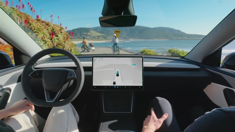 Система допомоги водієві: Tesla