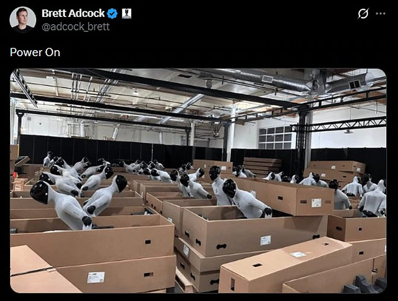 Роботи: Brett Adcock/X