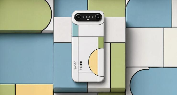 Новий Tecno Camon Slim здивував тонким корпусом і незвичайним підсвічуванням