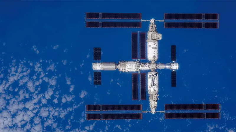 Китайська космічна станція &laquo;Тяньгун&raquo;. Джерело зображення: CMSE