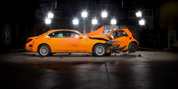 Smart ForTwo и Mercedes-Benz S-Class