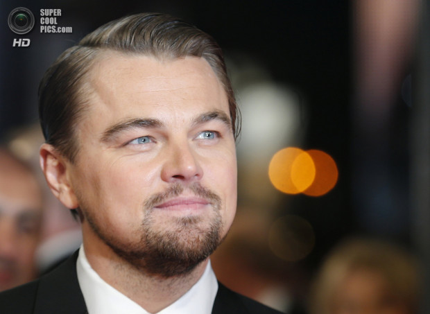 DiCaprio arrives at the BAFTA awards ceremony at the Royal Opera House in London