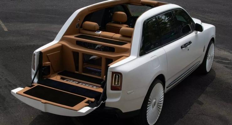 Як виглядає новий Rolls-Royce Cullinan у кузові пікап