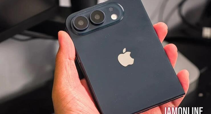 Вперше у чорному кольорі: опубліковано нові зображення складаного iPhone
