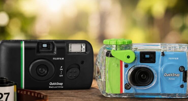 Одноразові камери повертаються: Fujifilm представила одразу дві нові моделі