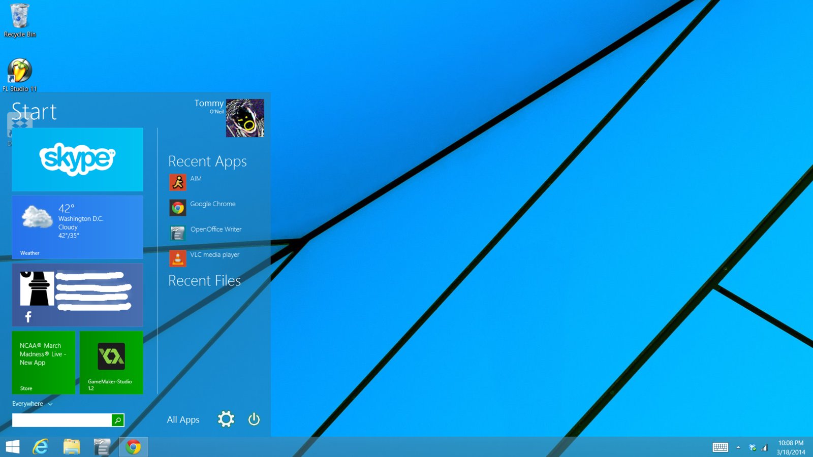 В Windows 9 вернут меню Пуск