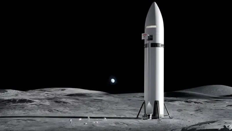 Місячна промисловість: SpaceX