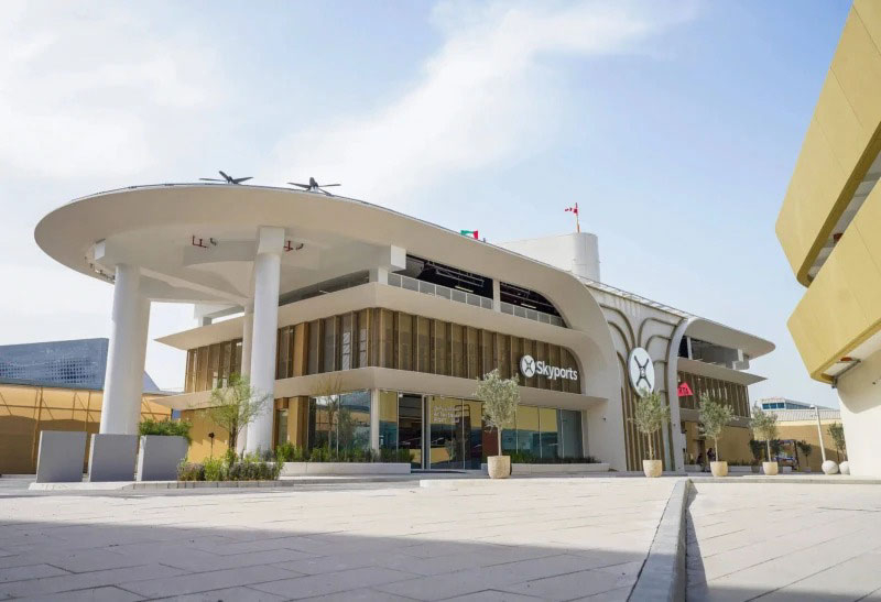 Вертипорт і аеротаксі: Skyports