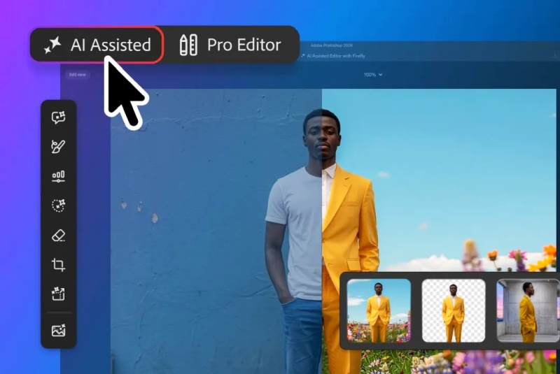 Редактор з штучним інтелектом: Adobe