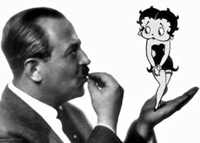 Макс Фляйшер (Max Fleischer) и Бетти Буп.