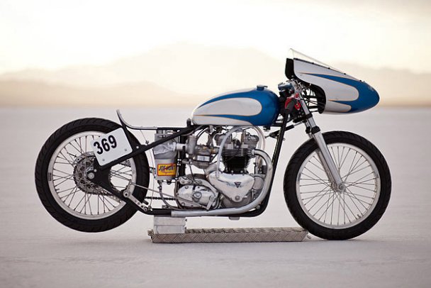 Triumph 6T Thunderbird Salt Racer