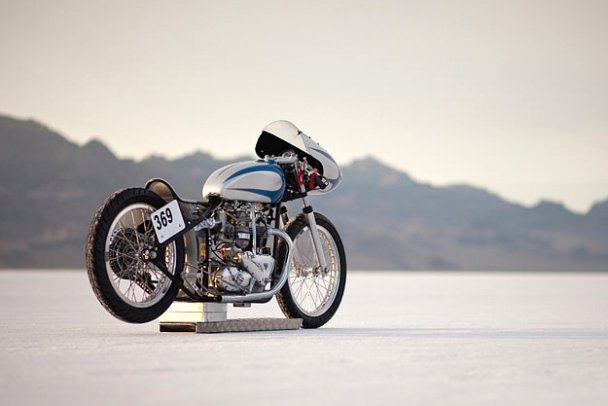 Triumph 6T Thunderbird Salt Racer