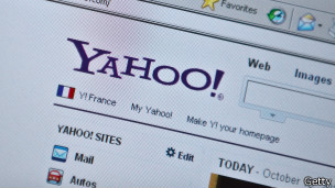 Страница Yahoo