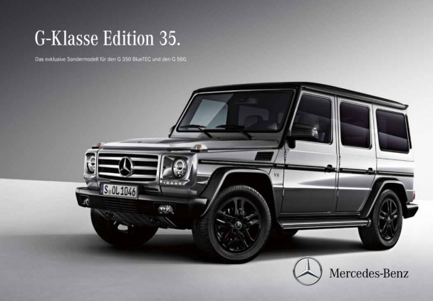 Mercedes-Benz G-Class 35 Edition