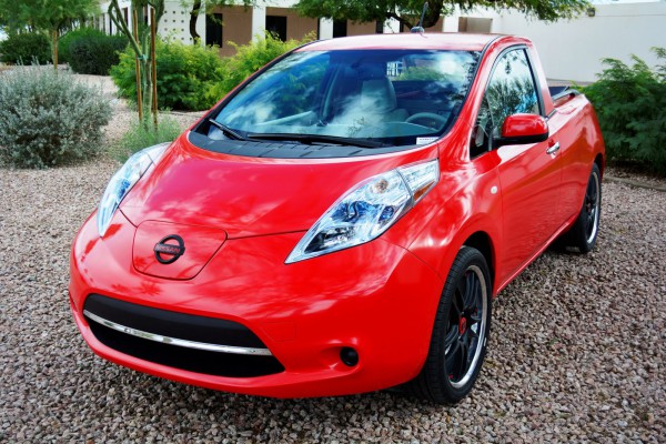 Nissan Sparky = Leaf + Navara